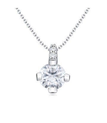 Beautiful Round Gemstone Silver Necklaces SPE-3855